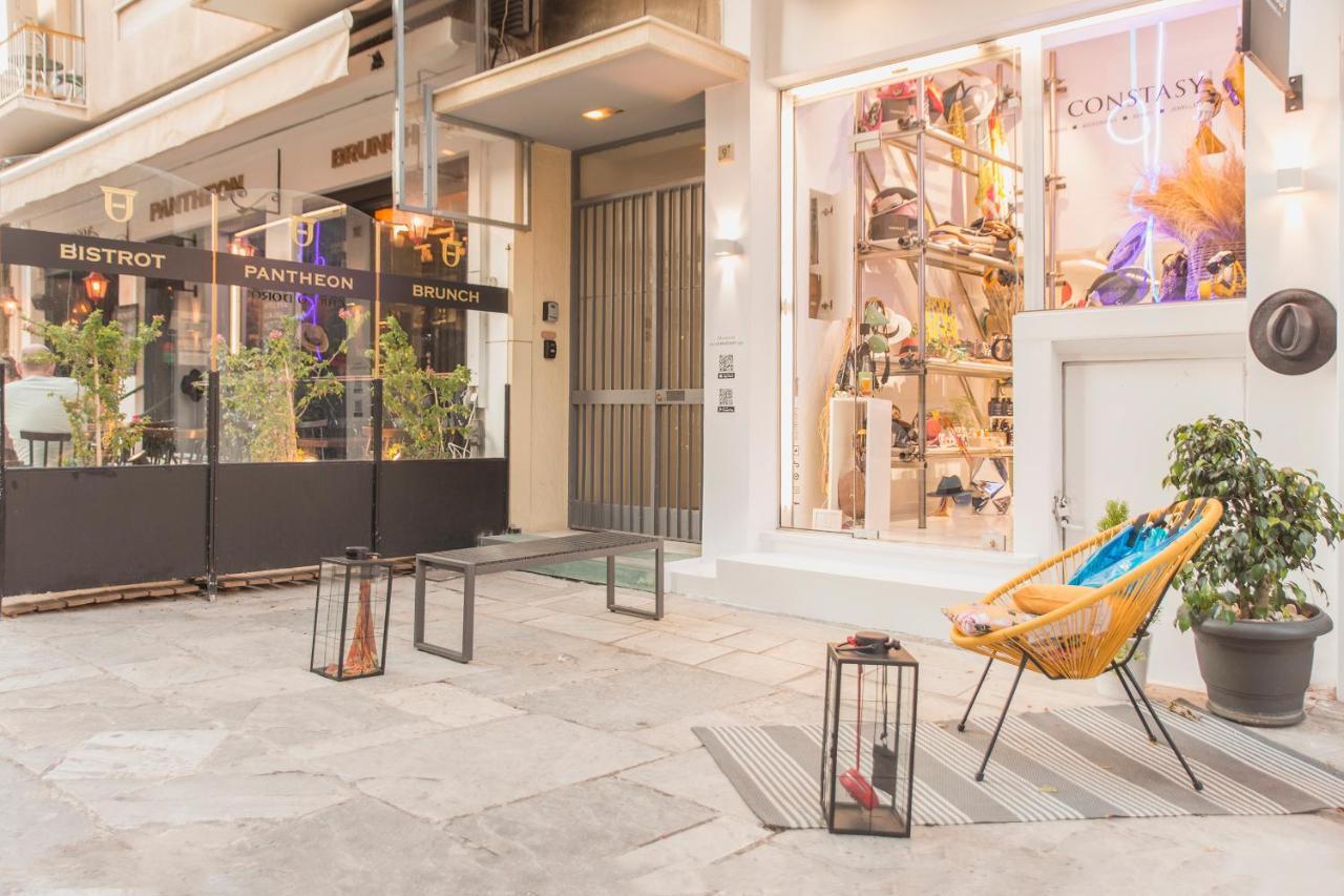 Acropolis View-Living Stone Amethyst Apartment Atena Exterior foto